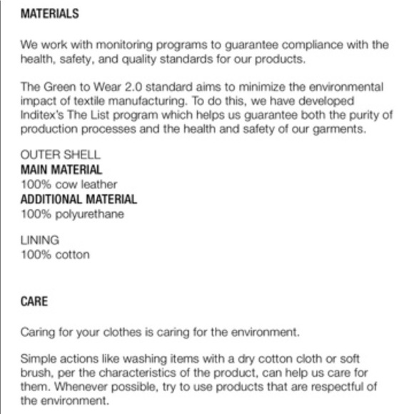 Zara NWT Reversible Split Leather Tote bag - Picture 11 of 11